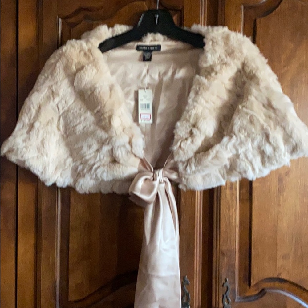 Rabbit fur cape